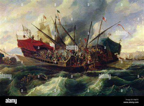  De Slag van Lepanto: Een Triomf van de Heilige Liga tegen de Otomanen